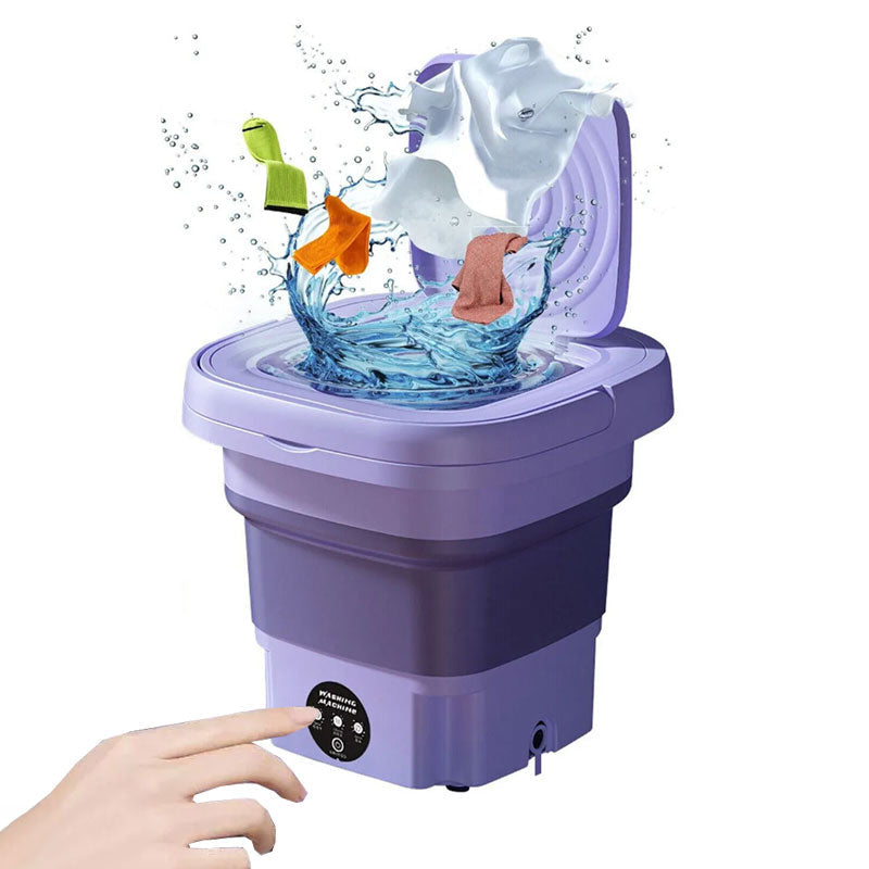 Compact Clean Foldable Washer & Dryer Kit