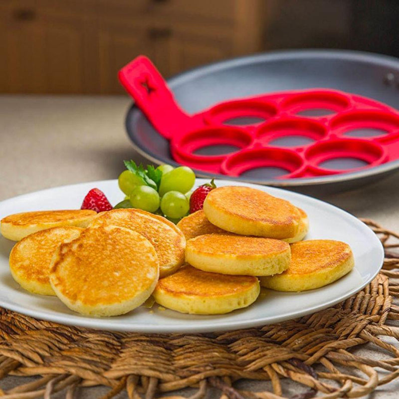 The Pancake Flipper, Waffle Mold and Easy Batter Dispenser Set