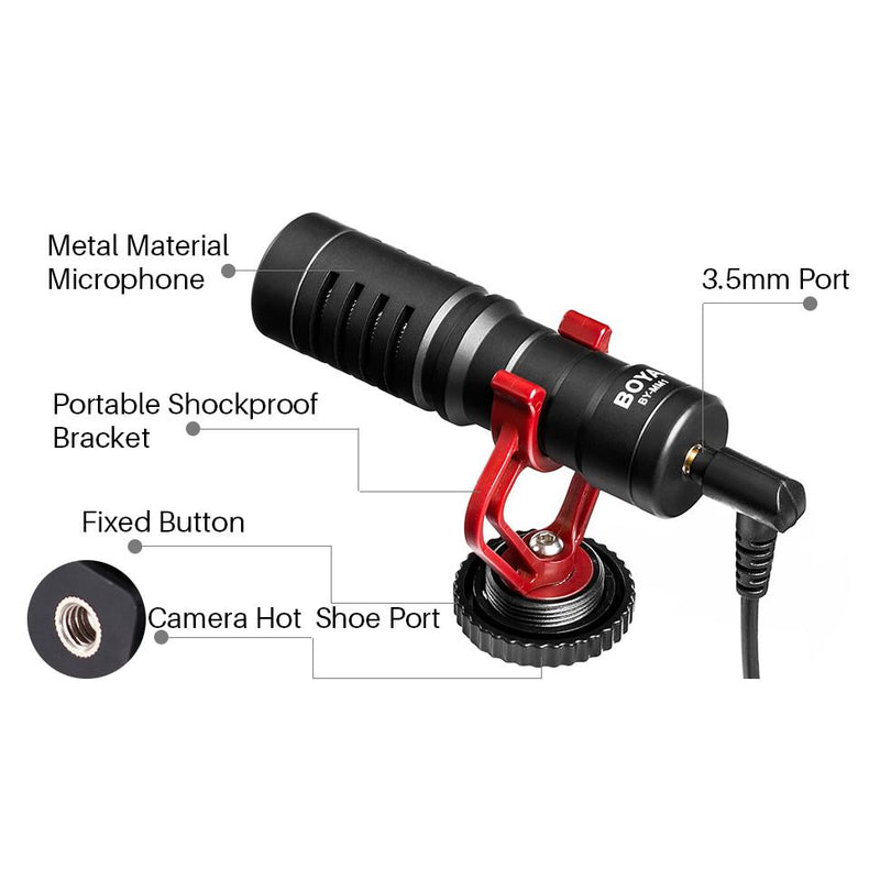 Smartphone Video Kit with Grip Rig, Stereo Microphone & LED Light