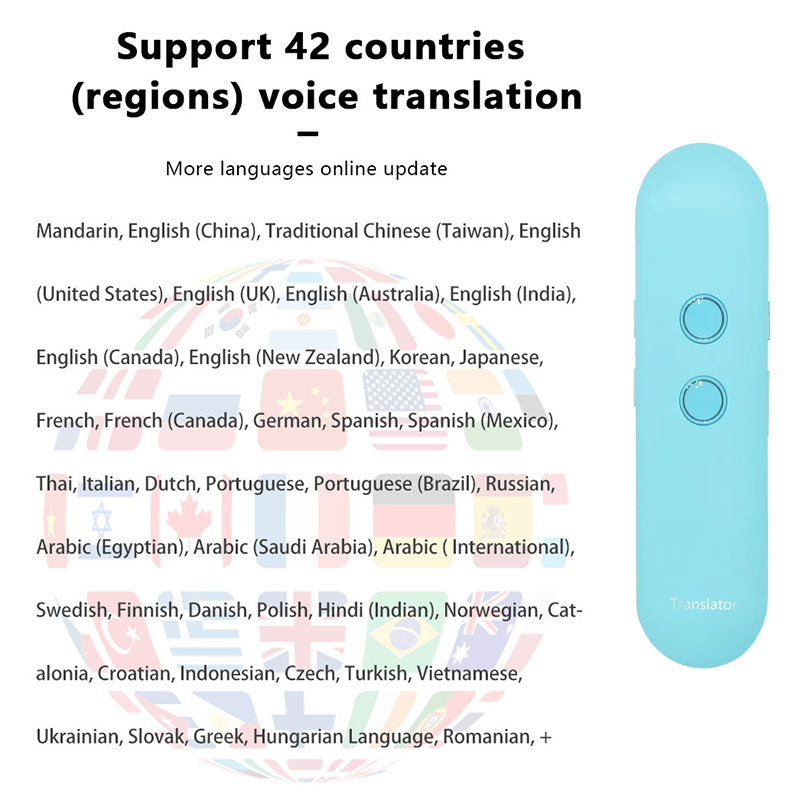 Handheld Instant Language Translator