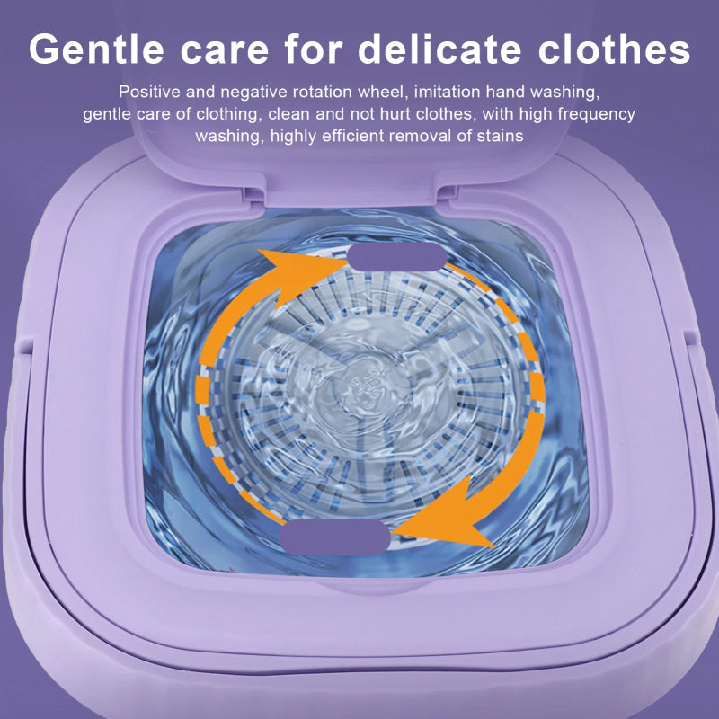 Compact Clean Foldable Washer & Dryer Kit