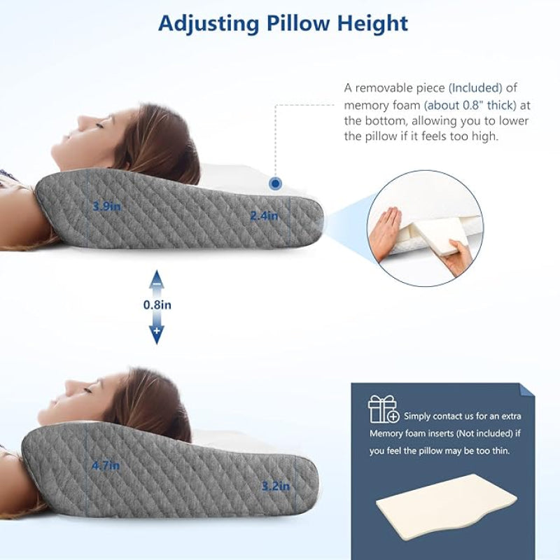 SpineGuard Foam Pillow