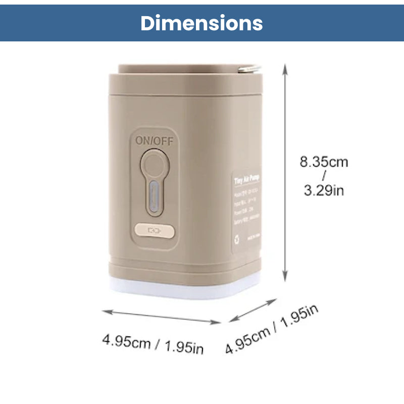 Quick-Pack Pocket Air Pump