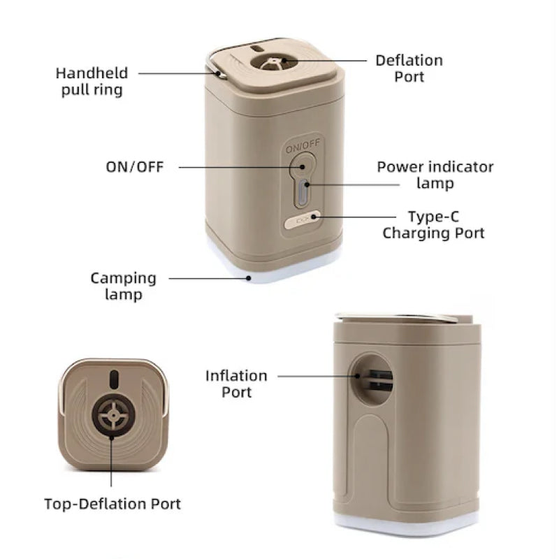 Quick-Pack Pocket Air Pump