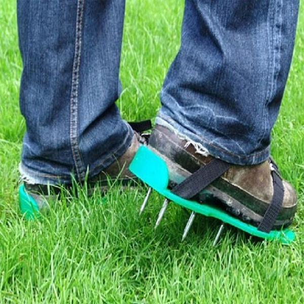 Garden Lawn Aerator Shoes