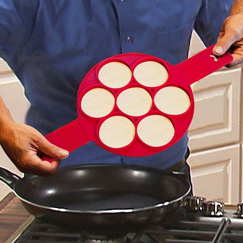The Pancake Flipper, Waffle Mold and Easy Batter Dispenser Set
