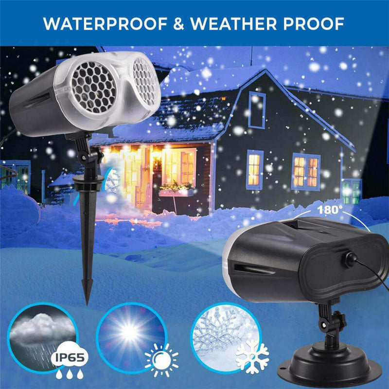 Christmas Snowflake Projector