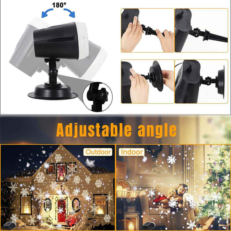 Christmas Snowflake Projector