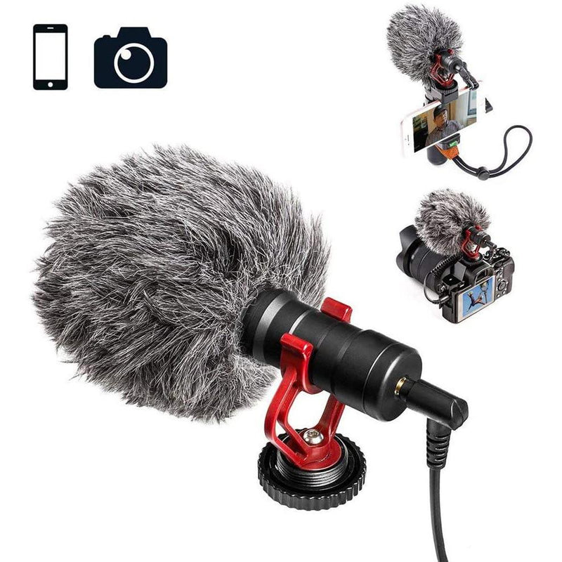 Smartphone Video Kit with Grip Rig, Stereo Microphone & LED Light