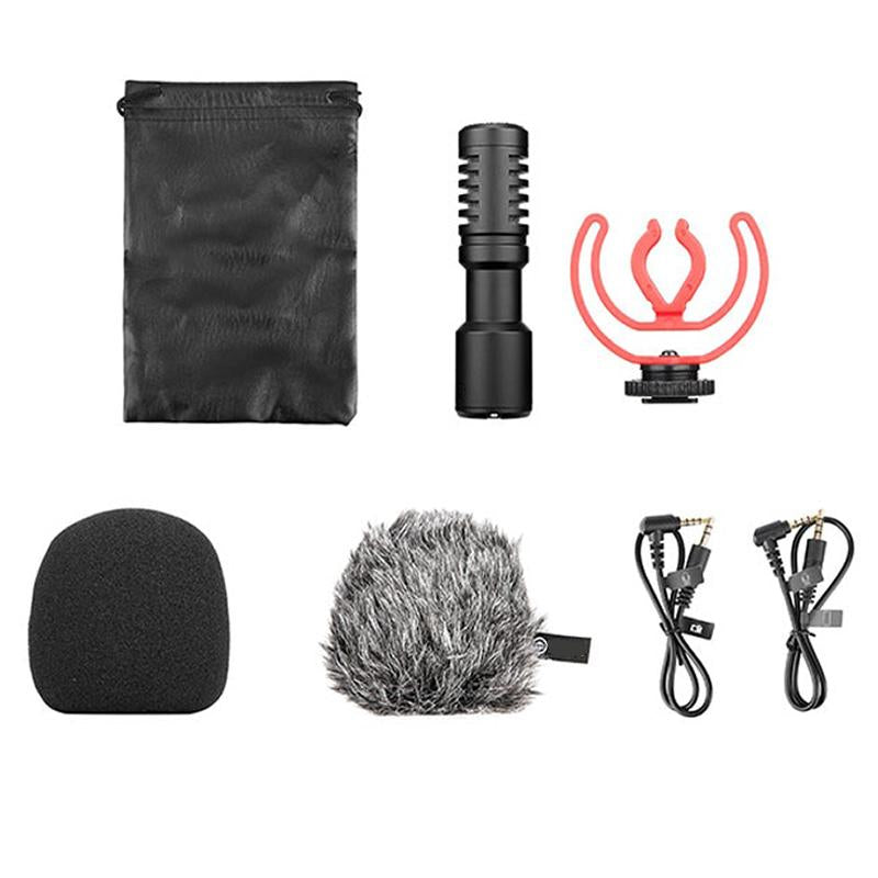 Smartphone Video Kit with Grip Rig, Stereo Microphone & LED Light