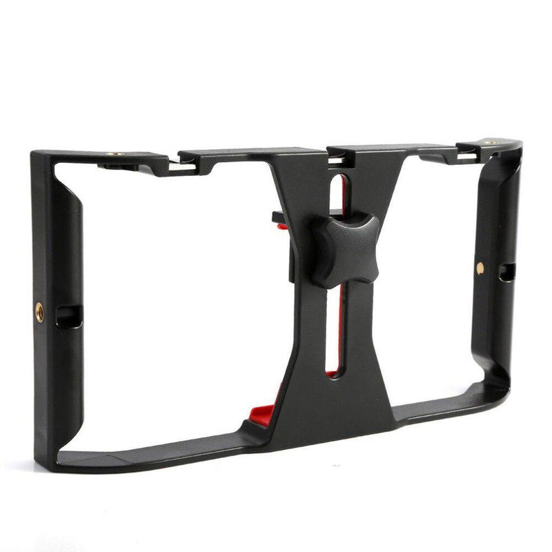 Smartphone Video Kit with Grip Rig, Stereo Microphone & LED Light