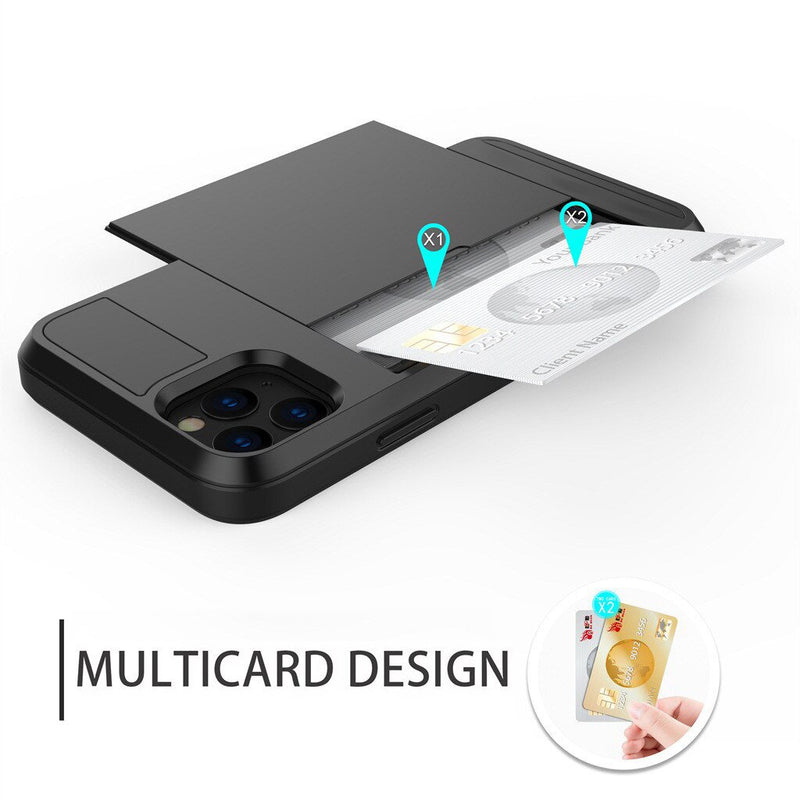 Armoured Phone case with hidden compartment