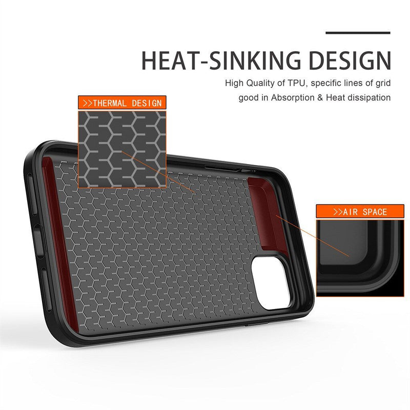 Armoured Phone case with hidden compartment