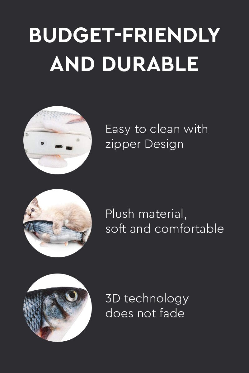 Smart Motion Sensor Tiny Tuna Cat Play Toy