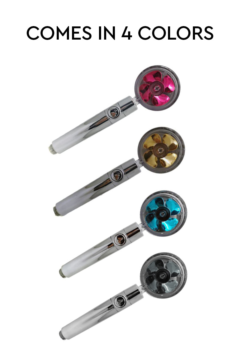 Hand-Held High-Pressure Water-Saving Spray Shower Head