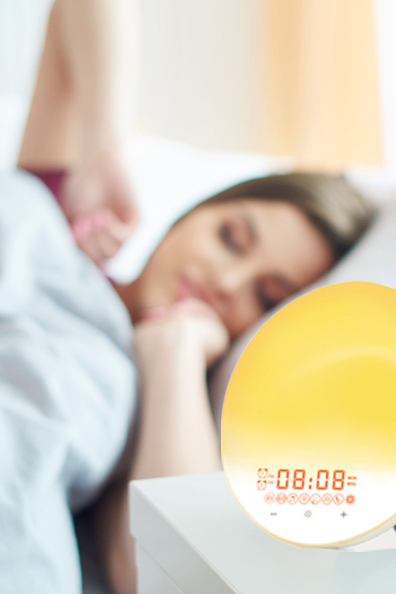 FM Radio Wake Up Light Alarm Clock
