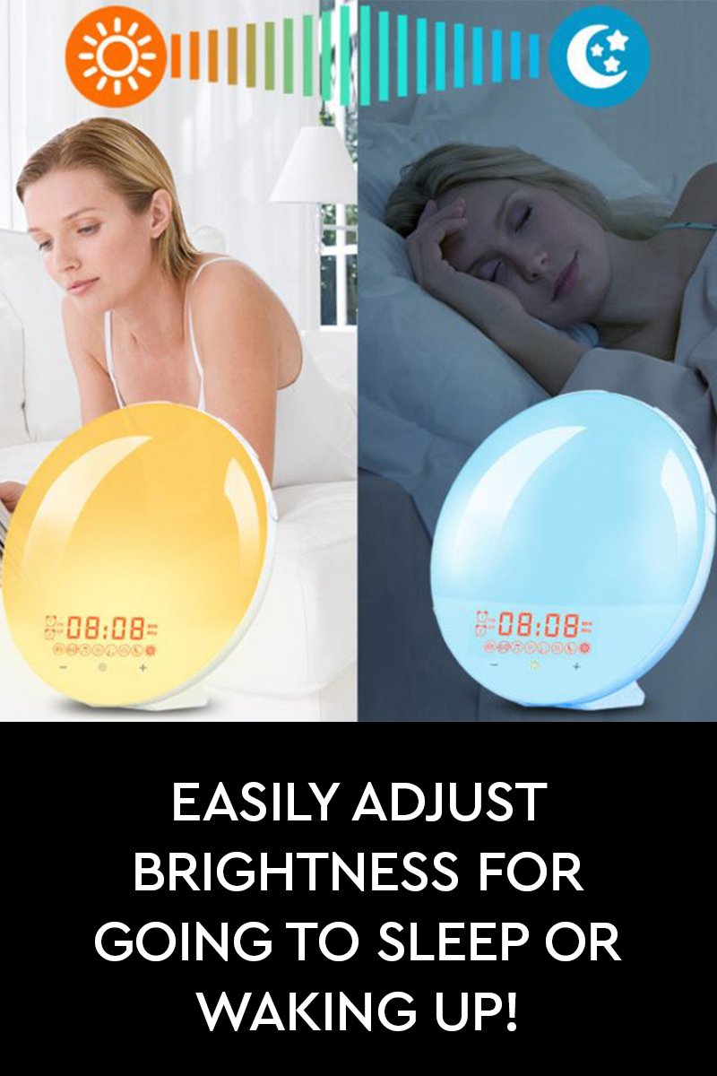 FM Radio Wake Up Light Alarm Clock