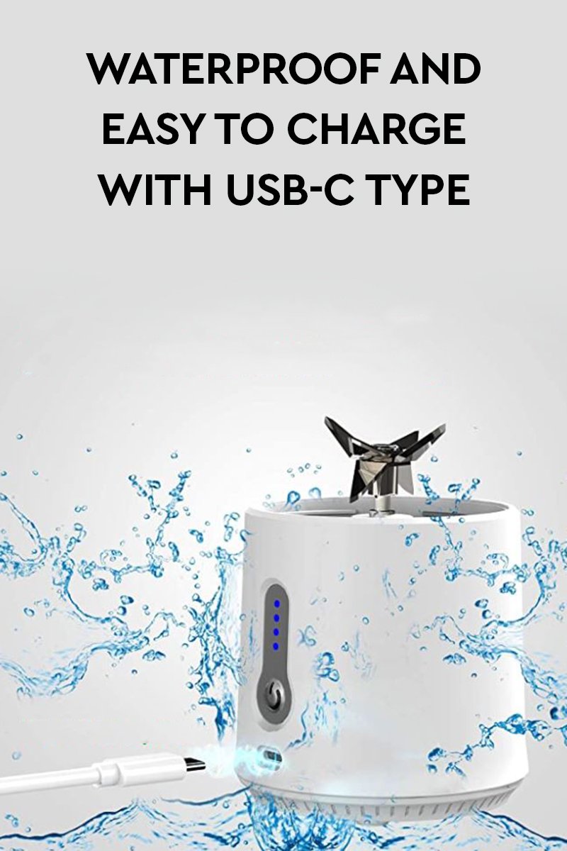 Portable USB Rechargeable Smoothie Blender