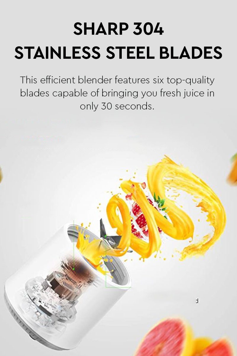 Portable USB Rechargeable Smoothie Blender