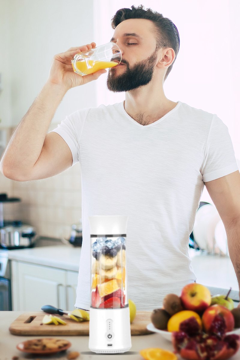 Portable USB Rechargeable Smoothie Blender