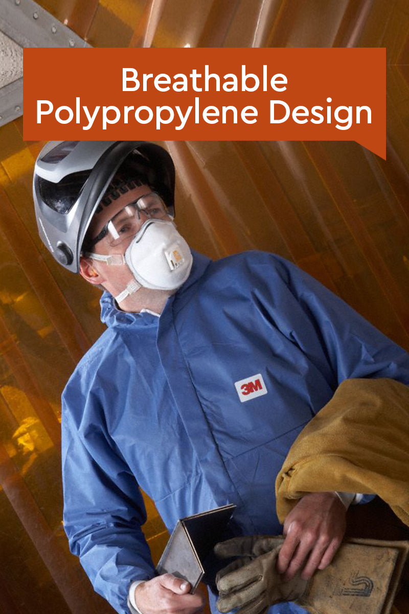 Protective Chemical Hooded Coverall
