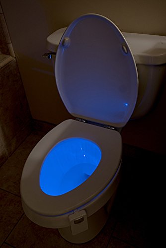 Motion Sensor Toilet Seat LED Light