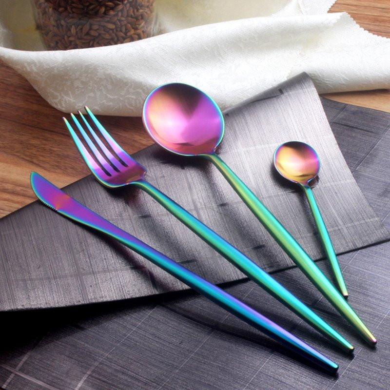 Rainbow Cutlery Set - ClevHouse