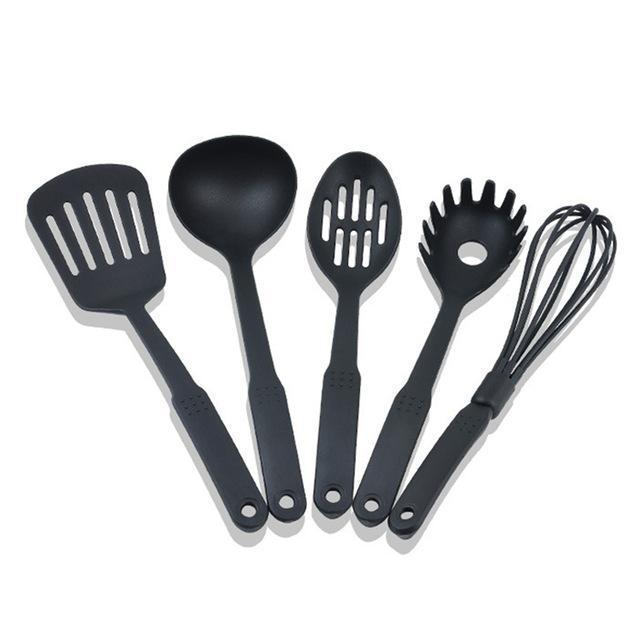 5 Piece Silicone Cooking Utensil Set