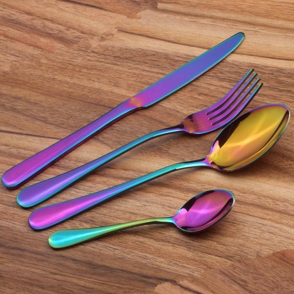 Rainbow Cutlery Set