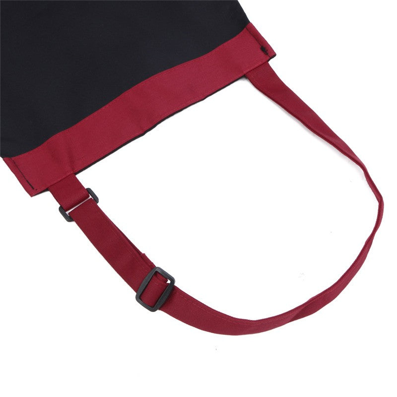Unisex Halterneck Cooking Apron with 2 Pockets