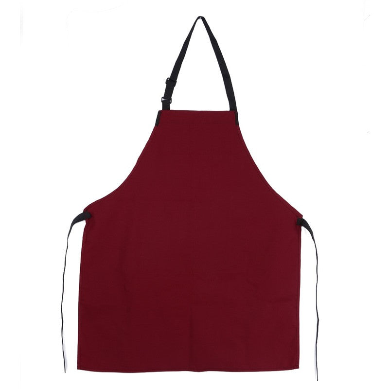 Unisex Halterneck Cooking Apron with 2 Pockets