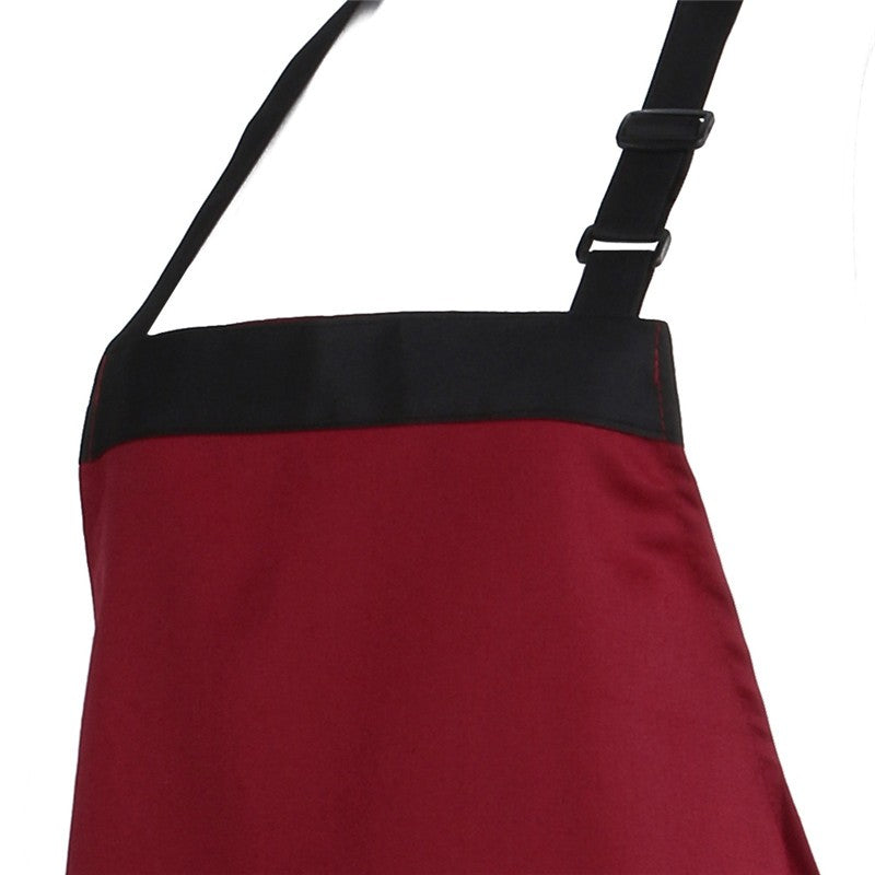 Unisex Halterneck Cooking Apron with 2 Pockets