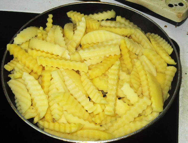 Wrinkle Cut Potato Knife